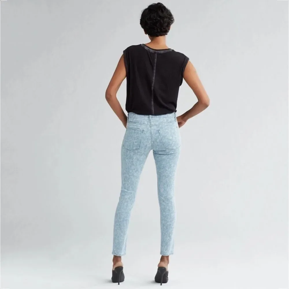 Hudson Jeans Mid-rise Nico Ankle Jeans in Blue Vapor Wash NWT 29 - Picture 6 of 11